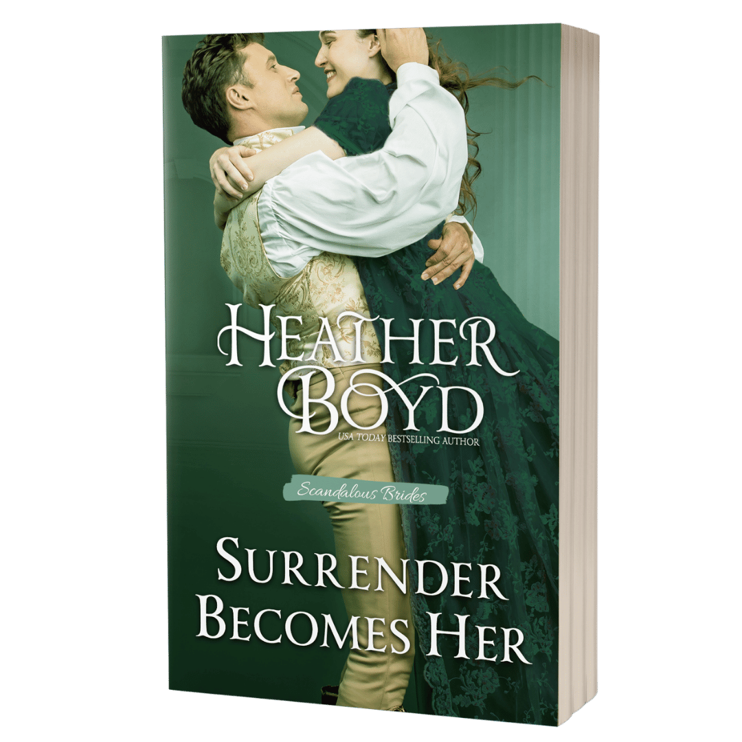 Surrender Becomes Her (Scandalous Brides 4) - Signed Paperback