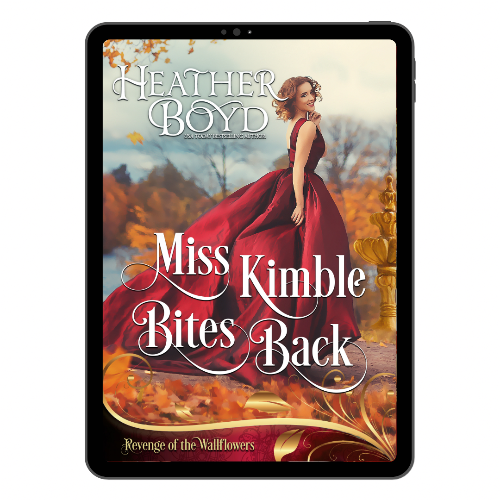 PRE-ORDER: Miss Kimble Bites Back (Distinguished Rogues series #21) (Revenge of the Wallflowers multi author series #28)