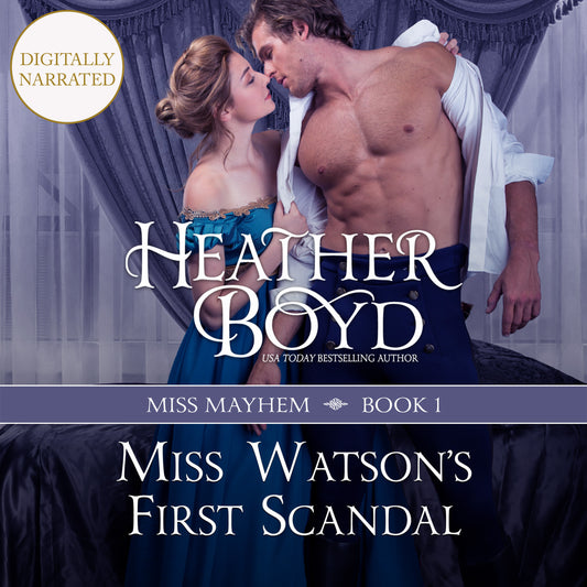Miss Watson's First Scandal (Miss Mayhem 1) - AudioBook