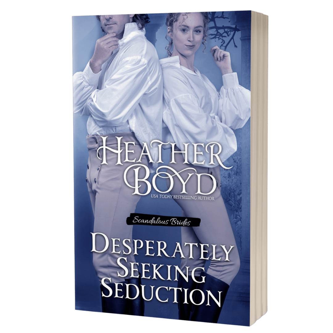 Desperately Seeking Seduction (Scandalous Brides 2) - Signed Paperback
