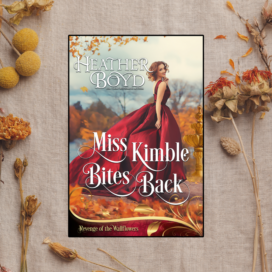 PRE-ORDER: Miss Kimble Bites Back (Distinguished Rogues series #21) (Revenge of the Wallflowers multi author series #28)